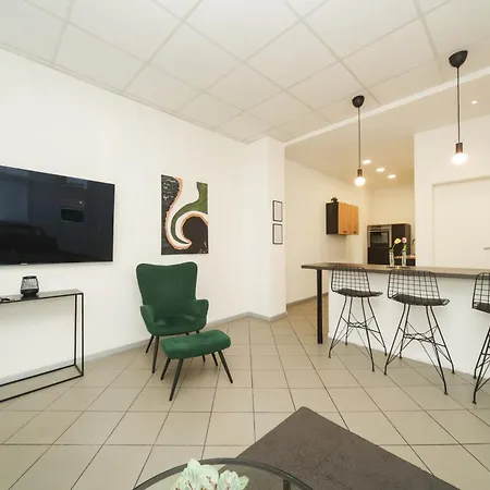 Apartmán 10d 55qm Wi-fi Free Parking Calm Back House